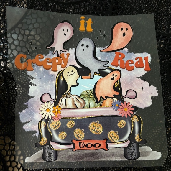 New 6Pcs Halloween Iron on Patches for Clothes T-Shirts Jeans Jackets Bags DIY - Picture 8 of 15